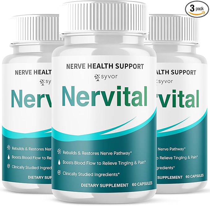NerveVitali 3 bottles package